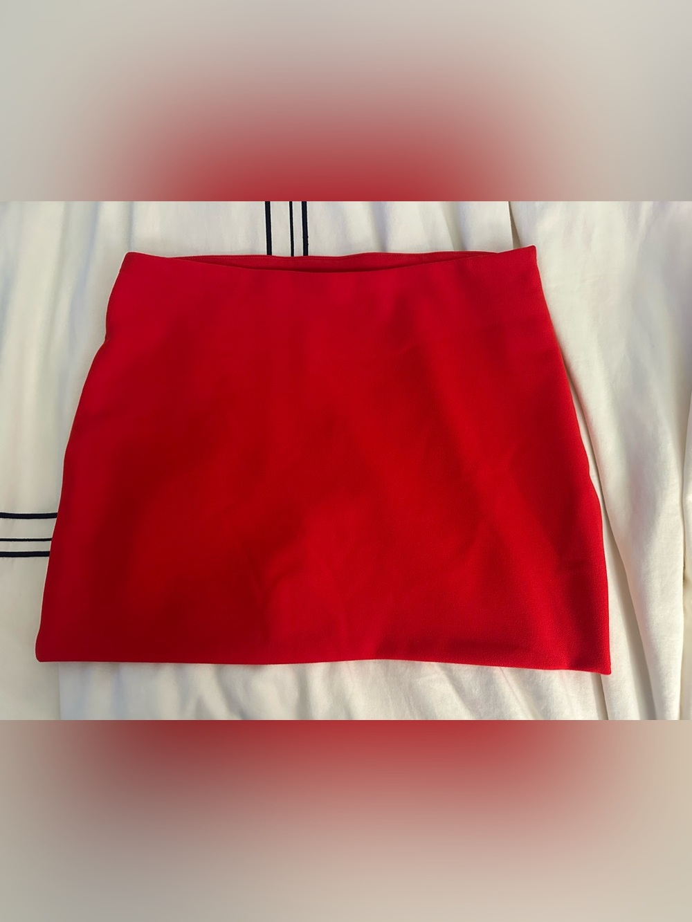 Zara Red Mini Skirt